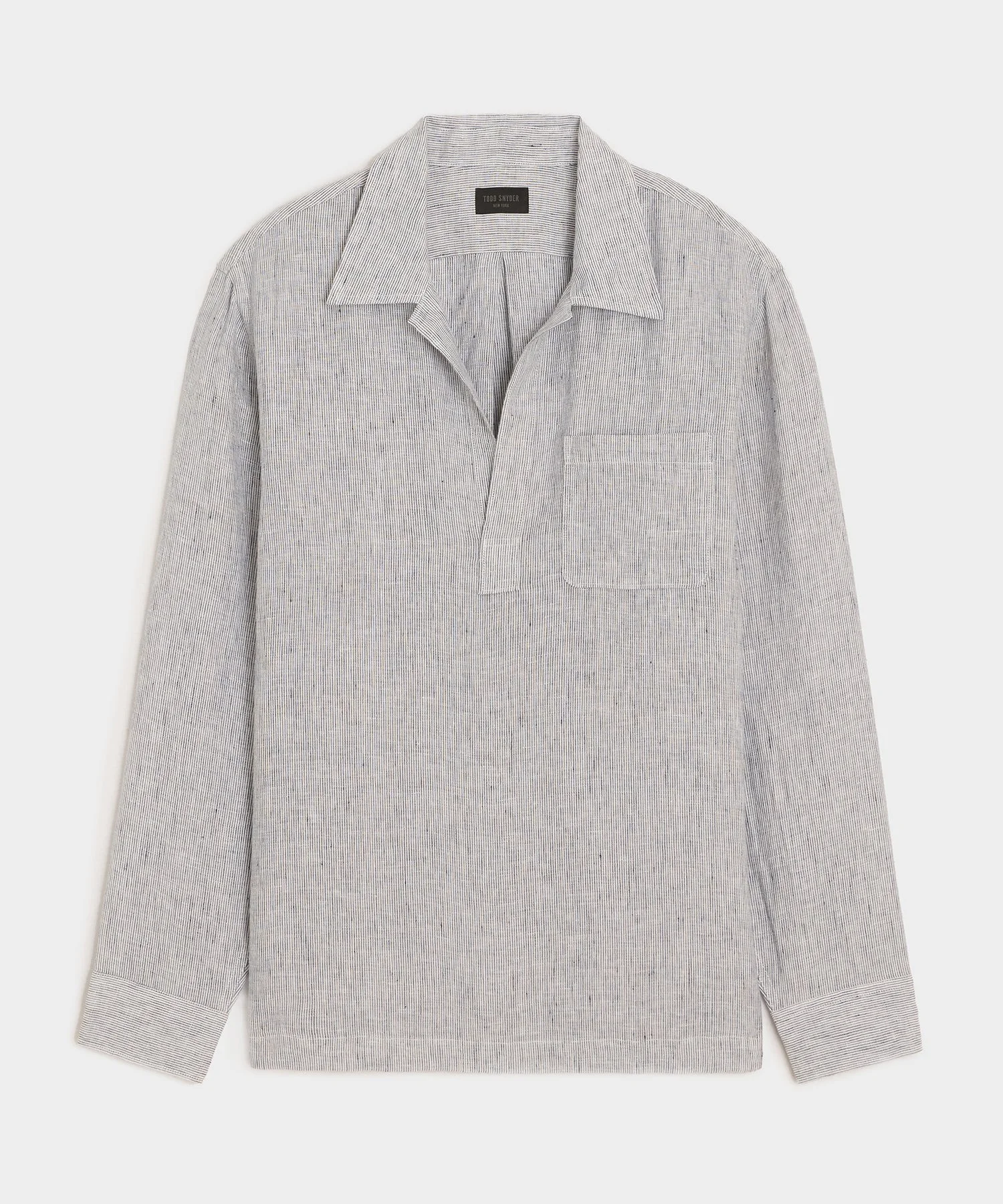 Linen Popover Shirt - 1