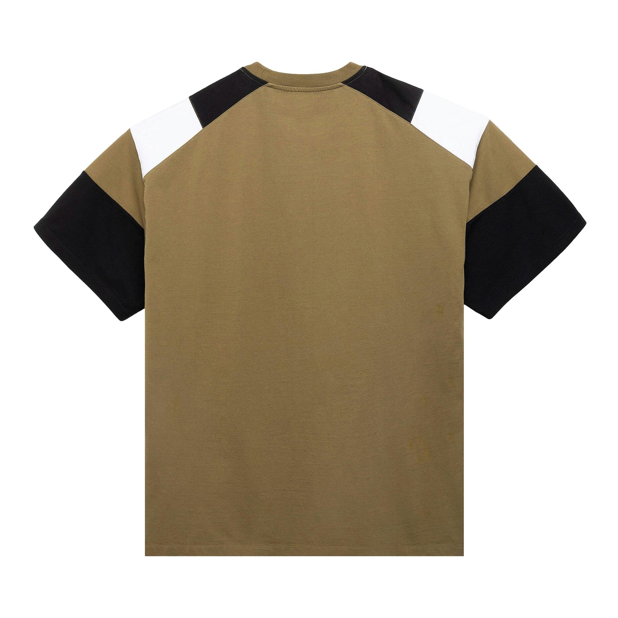 Martine Rose Oversized Panelled T-Shirt 'Green/Khaki' - 2