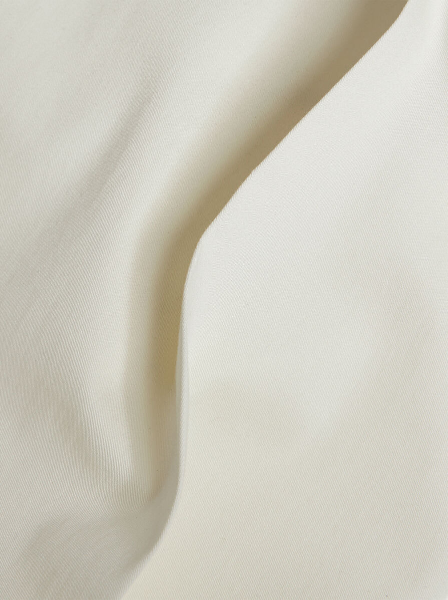 FLARED STRETCH COTTON TROUSERS - 7