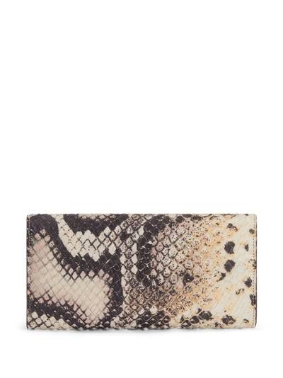 Giuseppe Zanotti Selene snakeskin wallet outlook