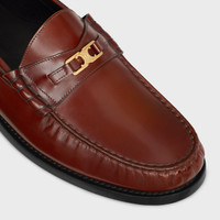 CELINE CELINE LUCO Triomphe Loafer in POLISHED BULL | REVERSIBLE