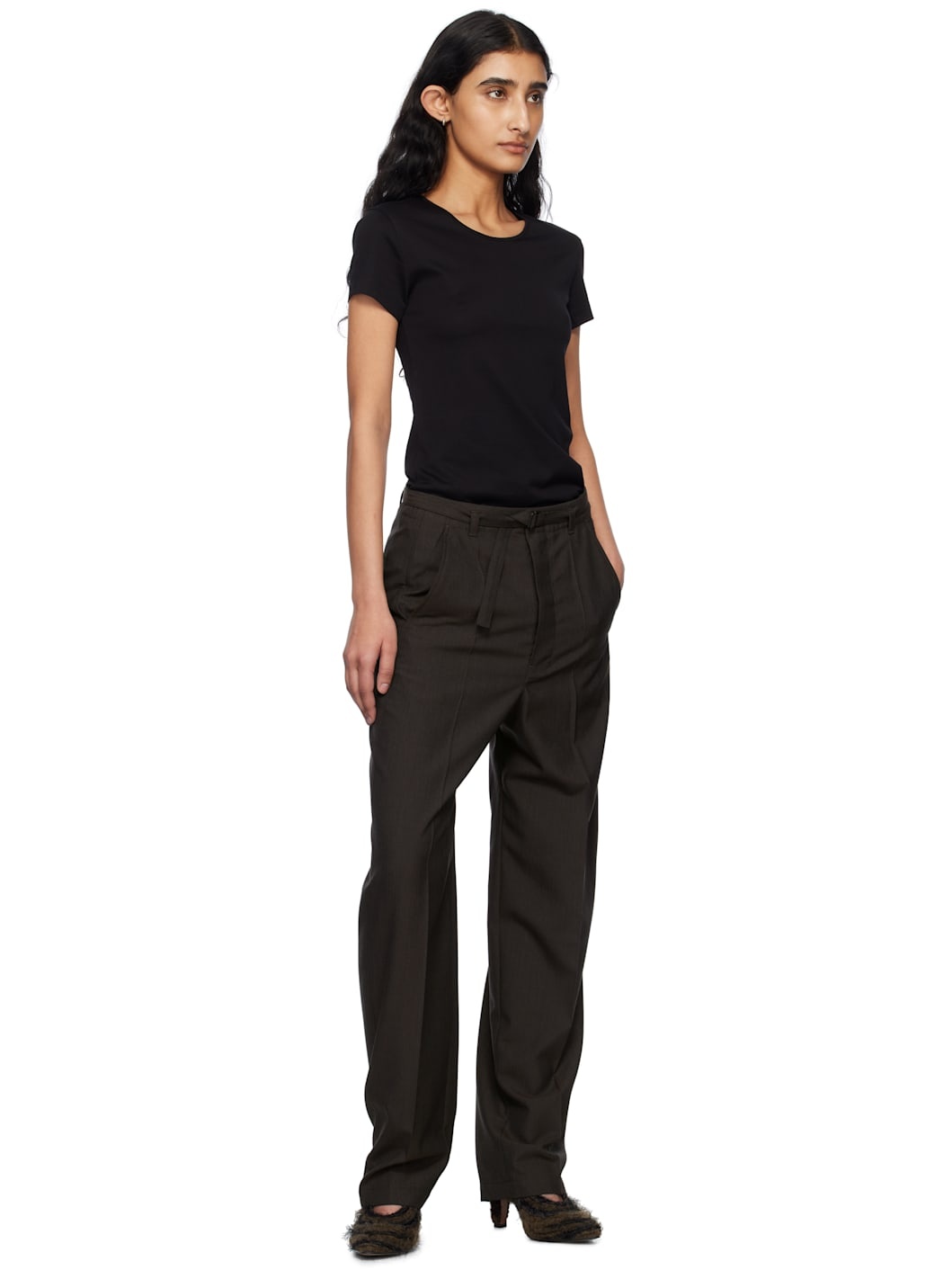 Black Fitted T-shirt - 5