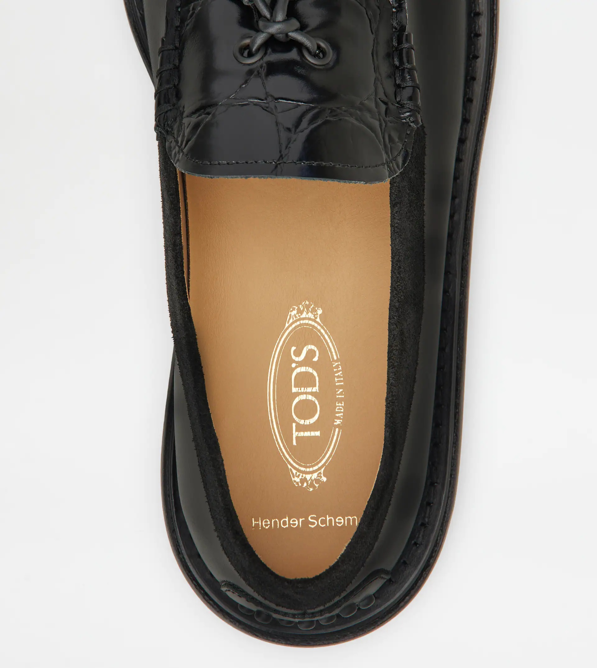 LOAFERS IN LEATHER - BLACK - 8