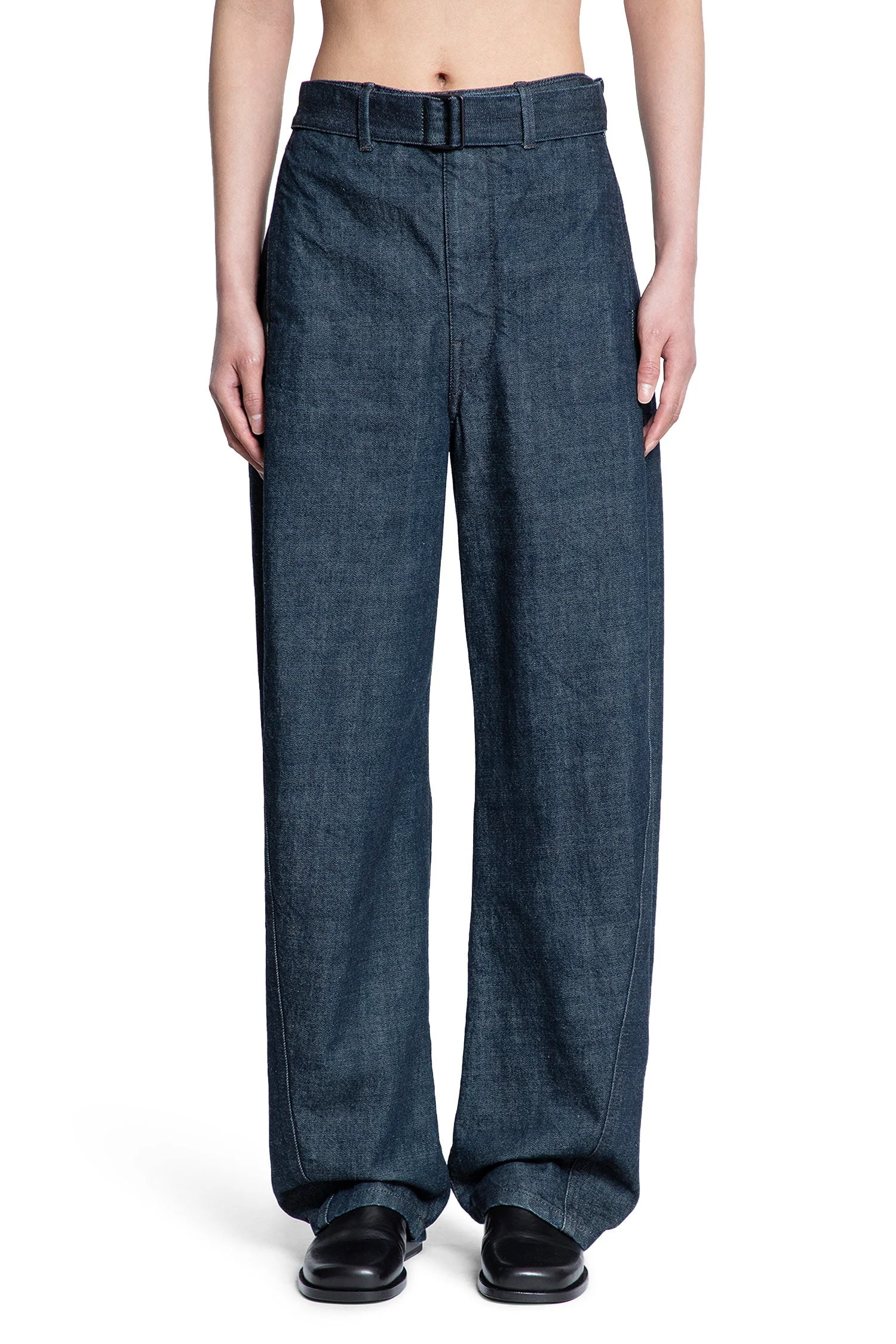 Twisted Belted Pants - 1