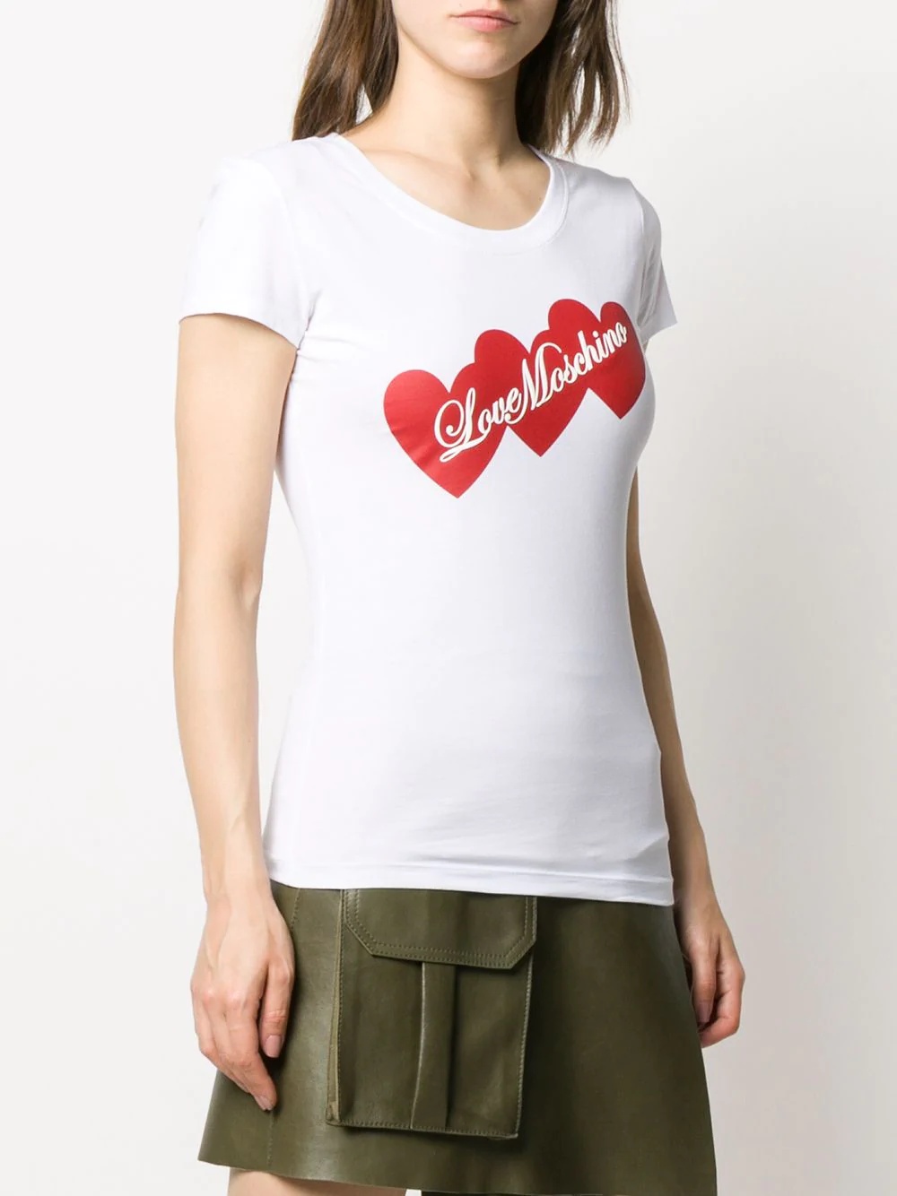 logo print T-shirt - 3