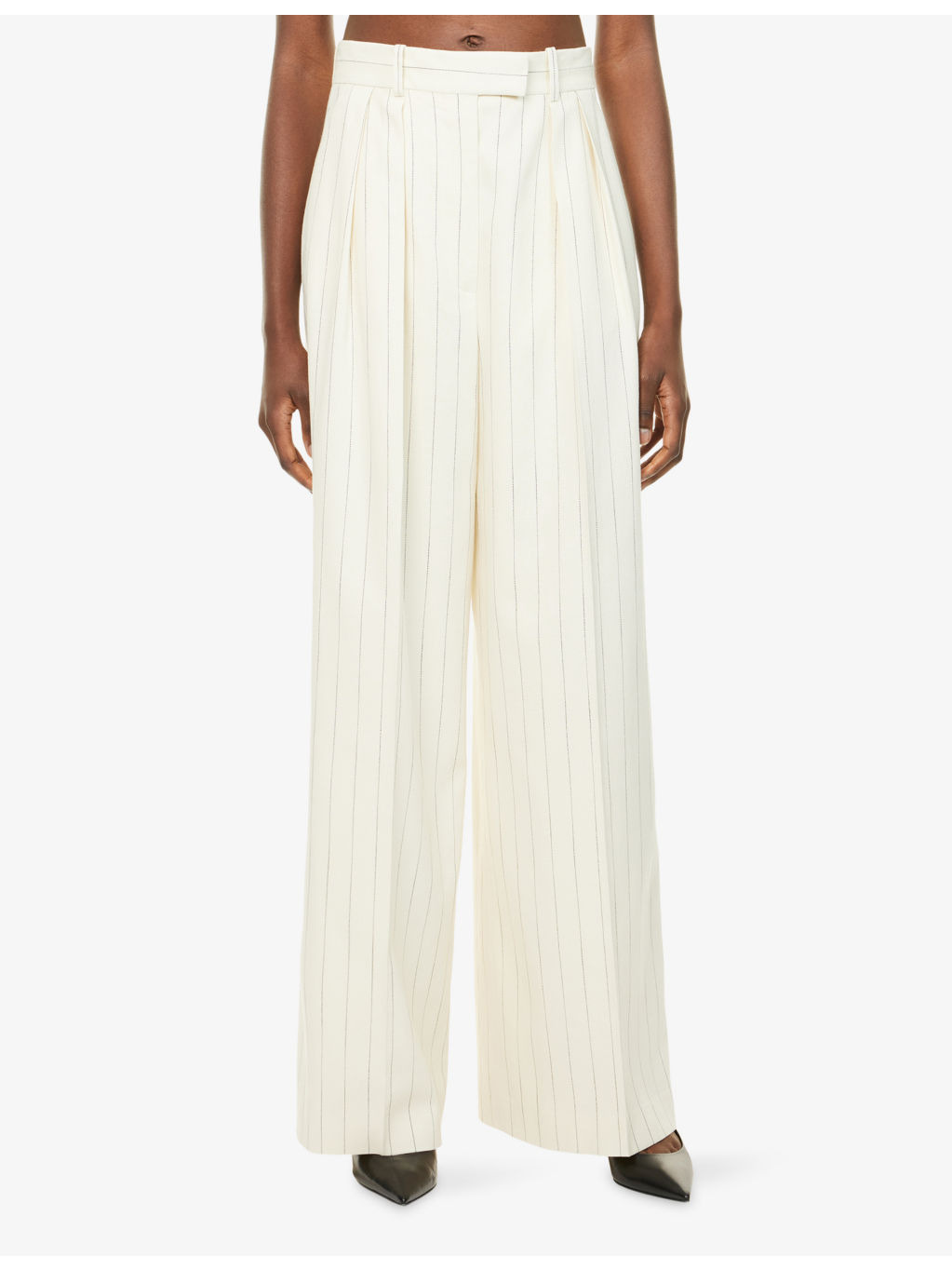 Lou Striped Stretch-Woven Trousers - 3