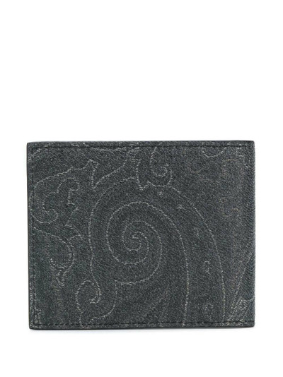 Etro paisley print billfold wallet outlook