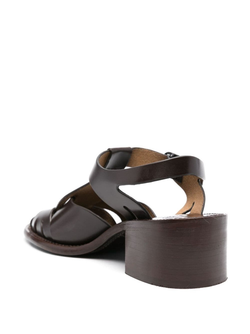 Pesca 60mm leather sandals 3