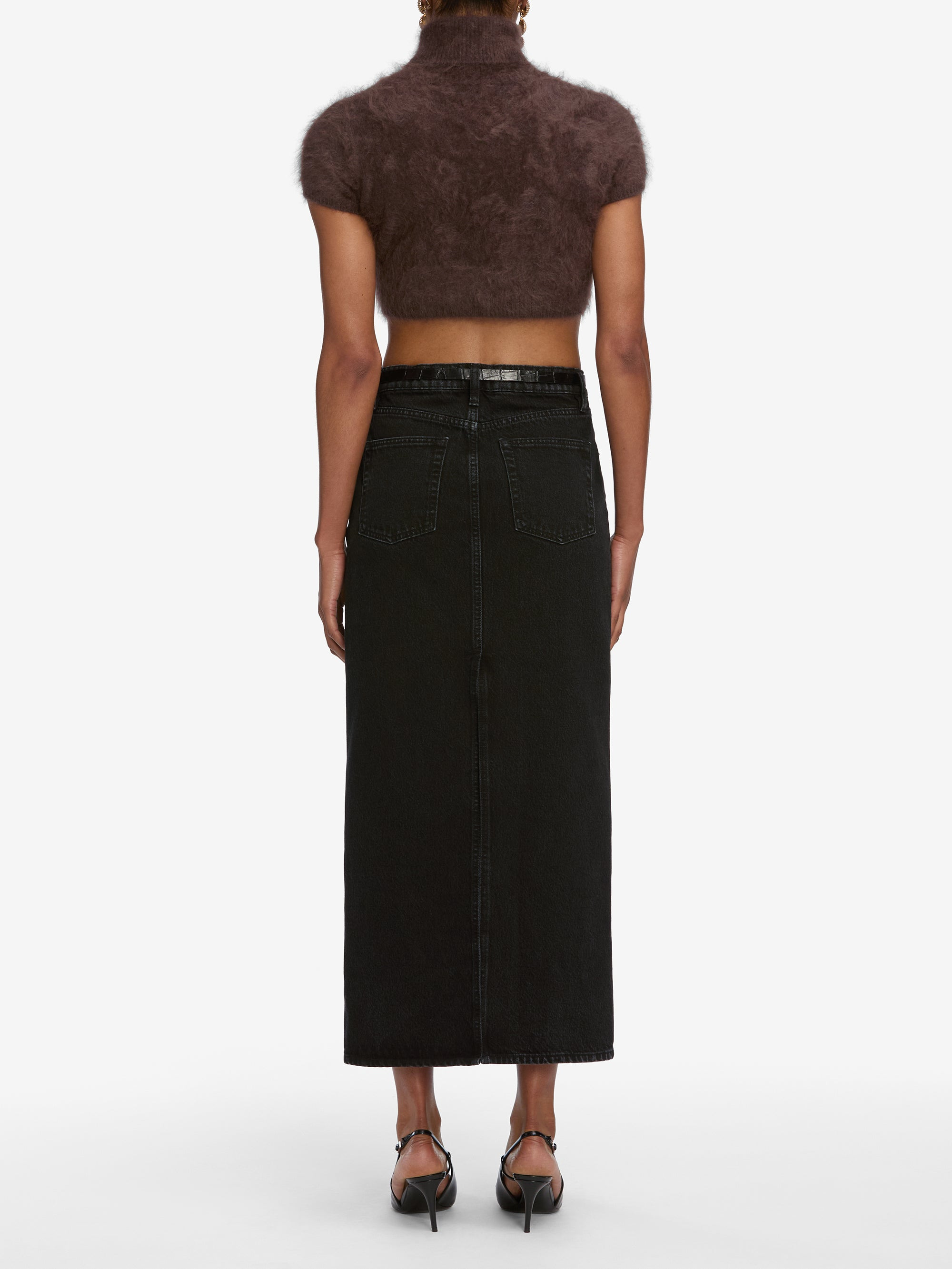 The Teddy Turtleneck in Coffee - 6