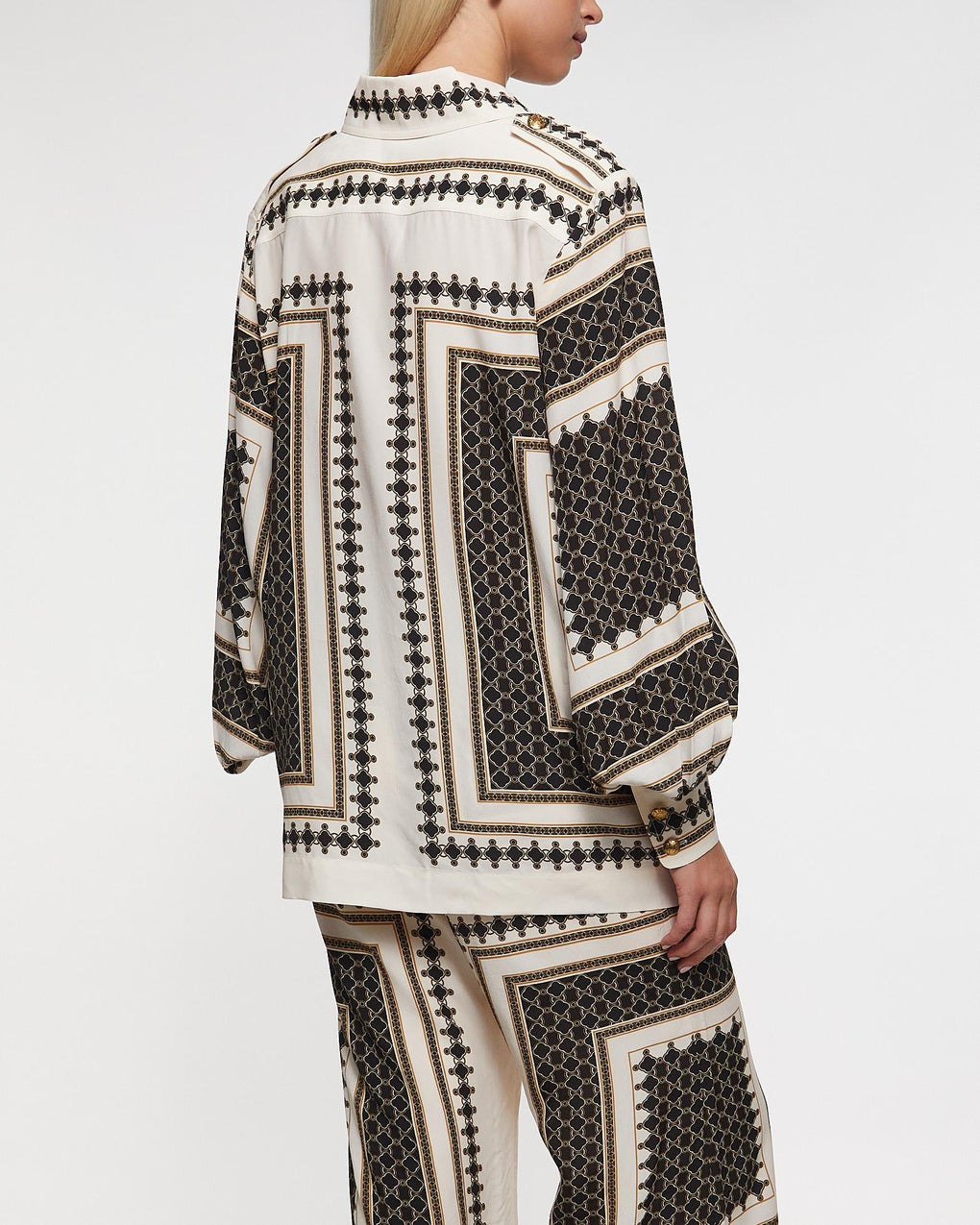 Blouse Pocket Print - 4