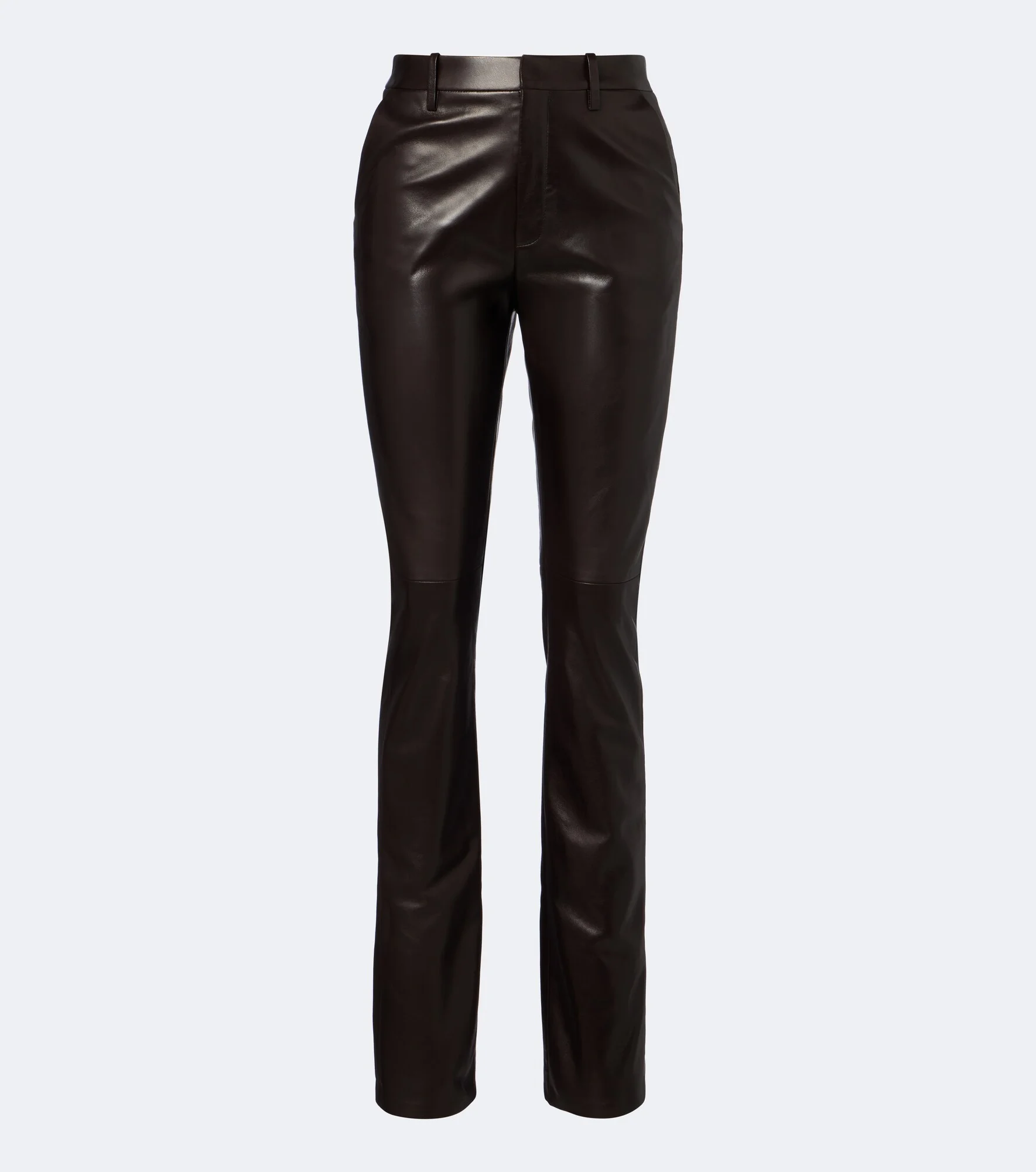 Leather slim pants - 1