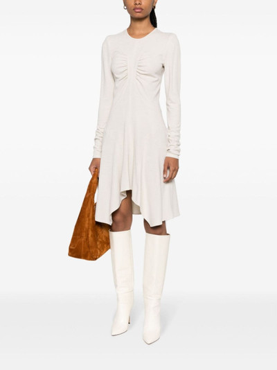 Isabel Marant Devane asymmetric midi dress outlook