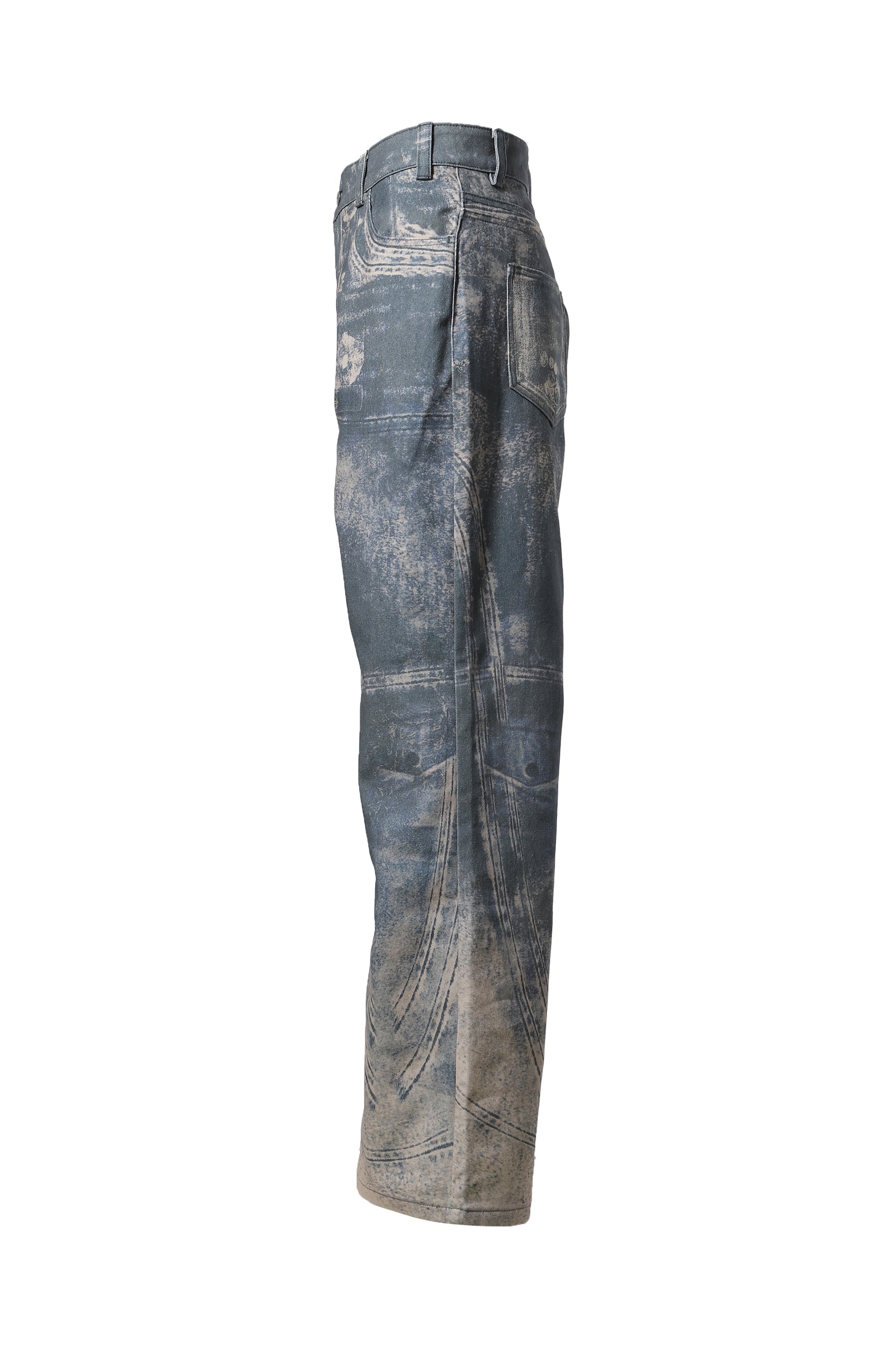 PRINTED DENIM / IND USED LOOK PRINTED - 3