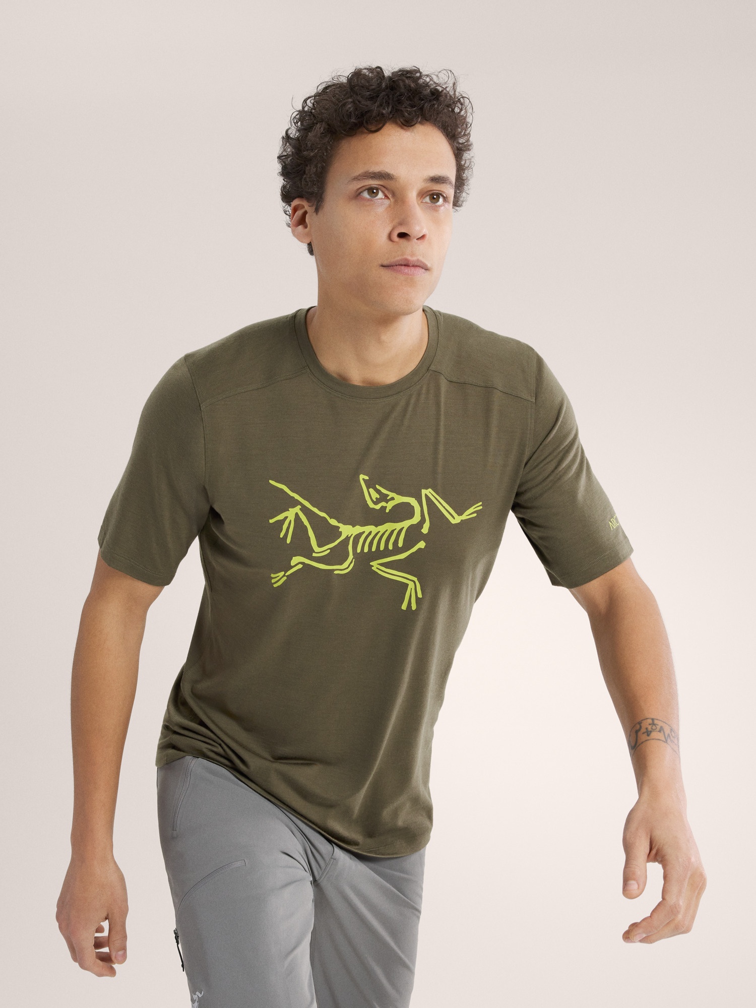 Ionia Merino Wool Logo Shirt SS - 3