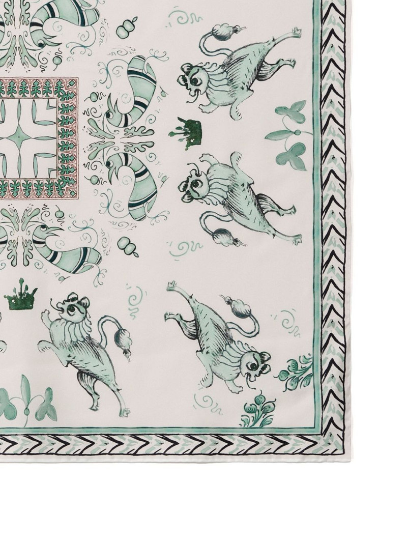 FABIANA FILIPPI graphic-print scarf outlook