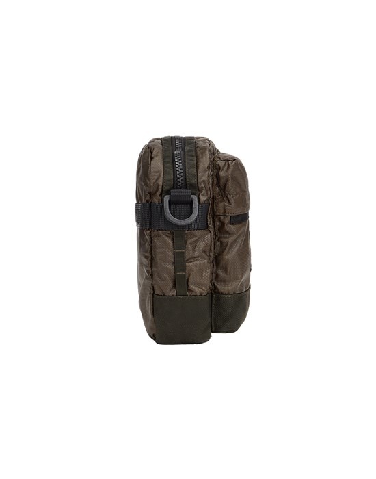 90870 70 MUSSOLA GOMMATA CANVAS OLIVE GREEN - 4