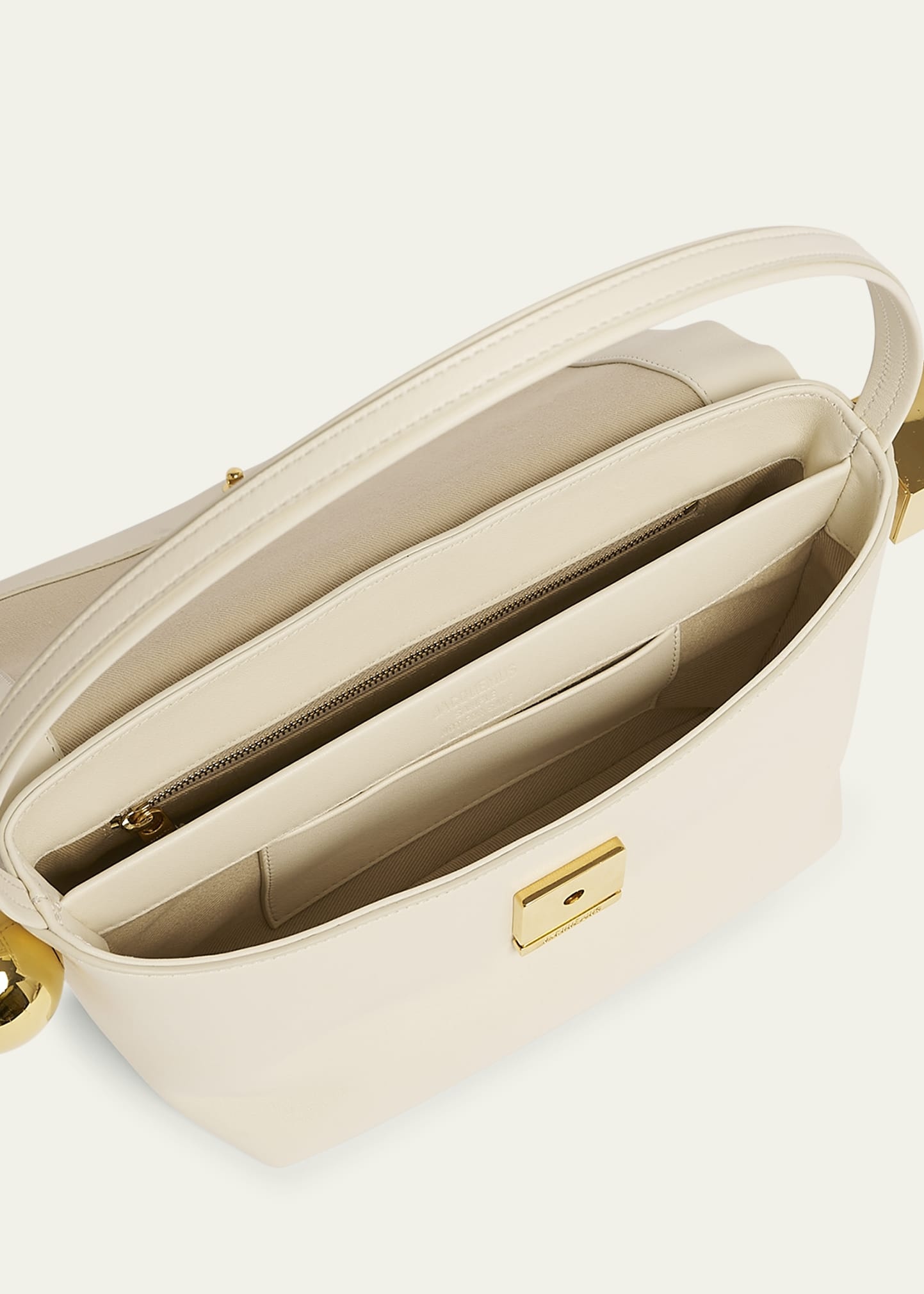 Le Rond Carre Leather Shoulder Bag - 4