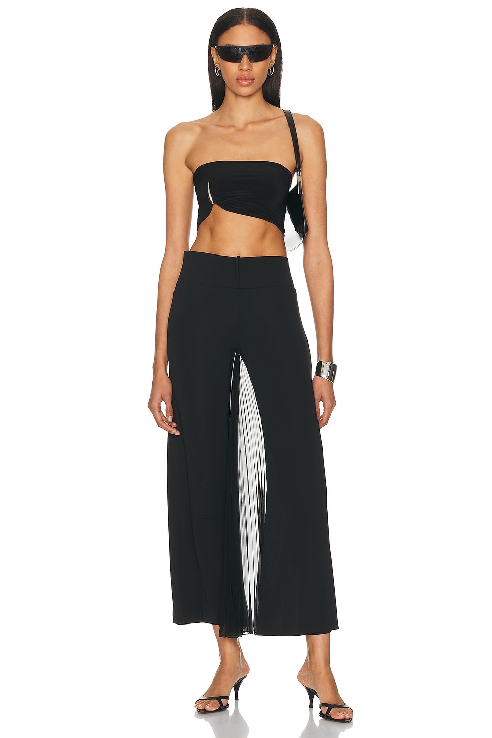 Infinity Pleats Jersey Pant - 5