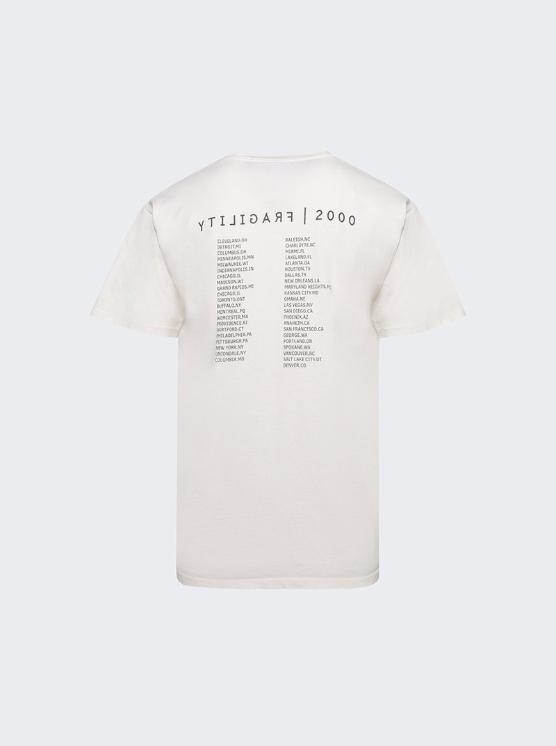 EARTHLING VIP Nin Vintage Tee White outlook