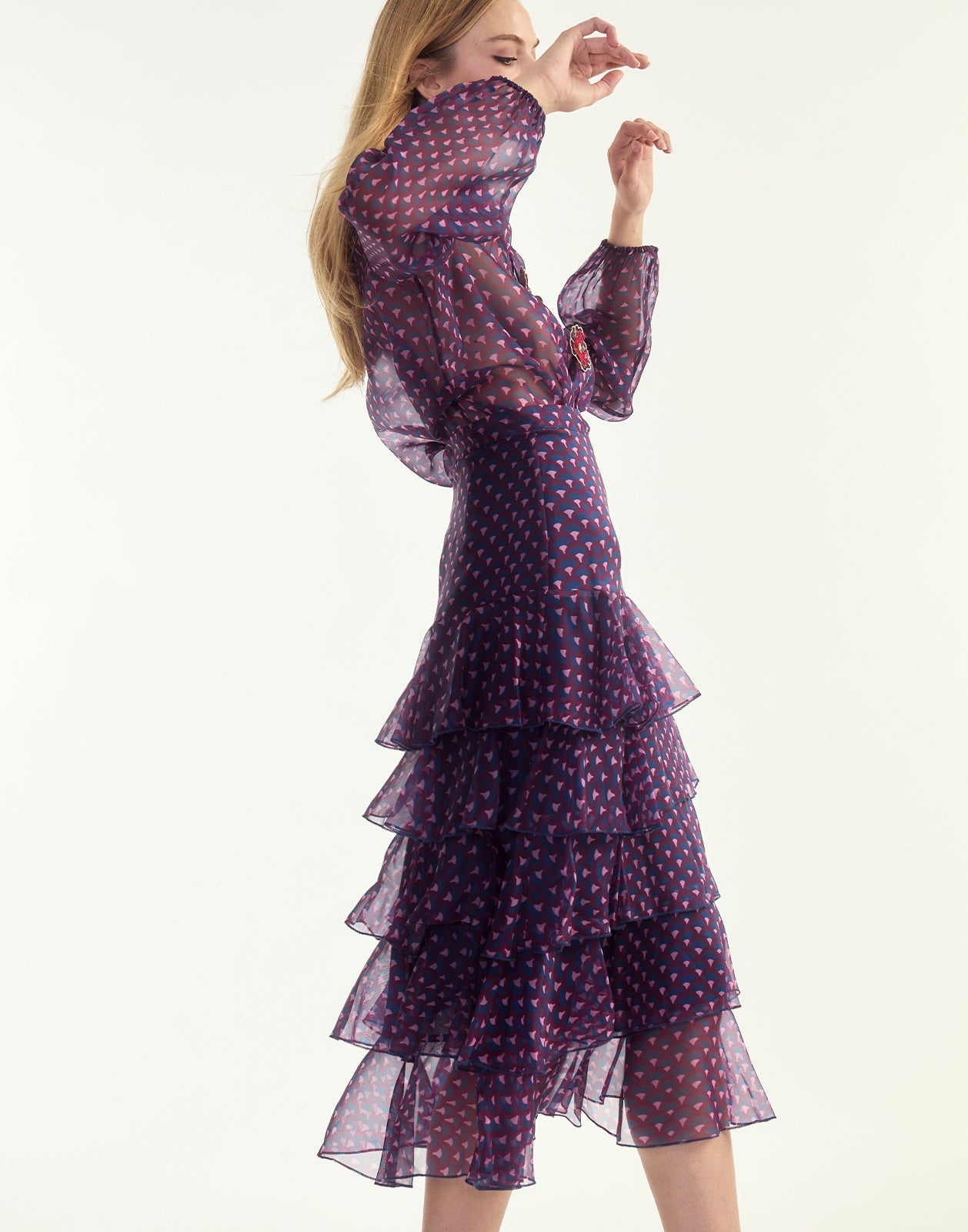 Prim Silk Organza Skirt - 9