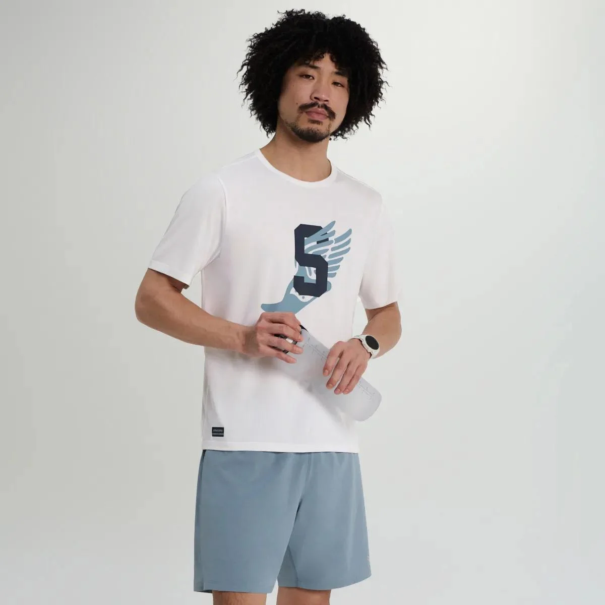 Men's Stopwatch Graphic Short Sleeve - 1