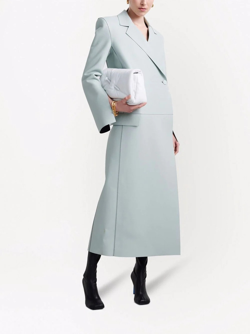 Off-White Cardbox leather coat outlook