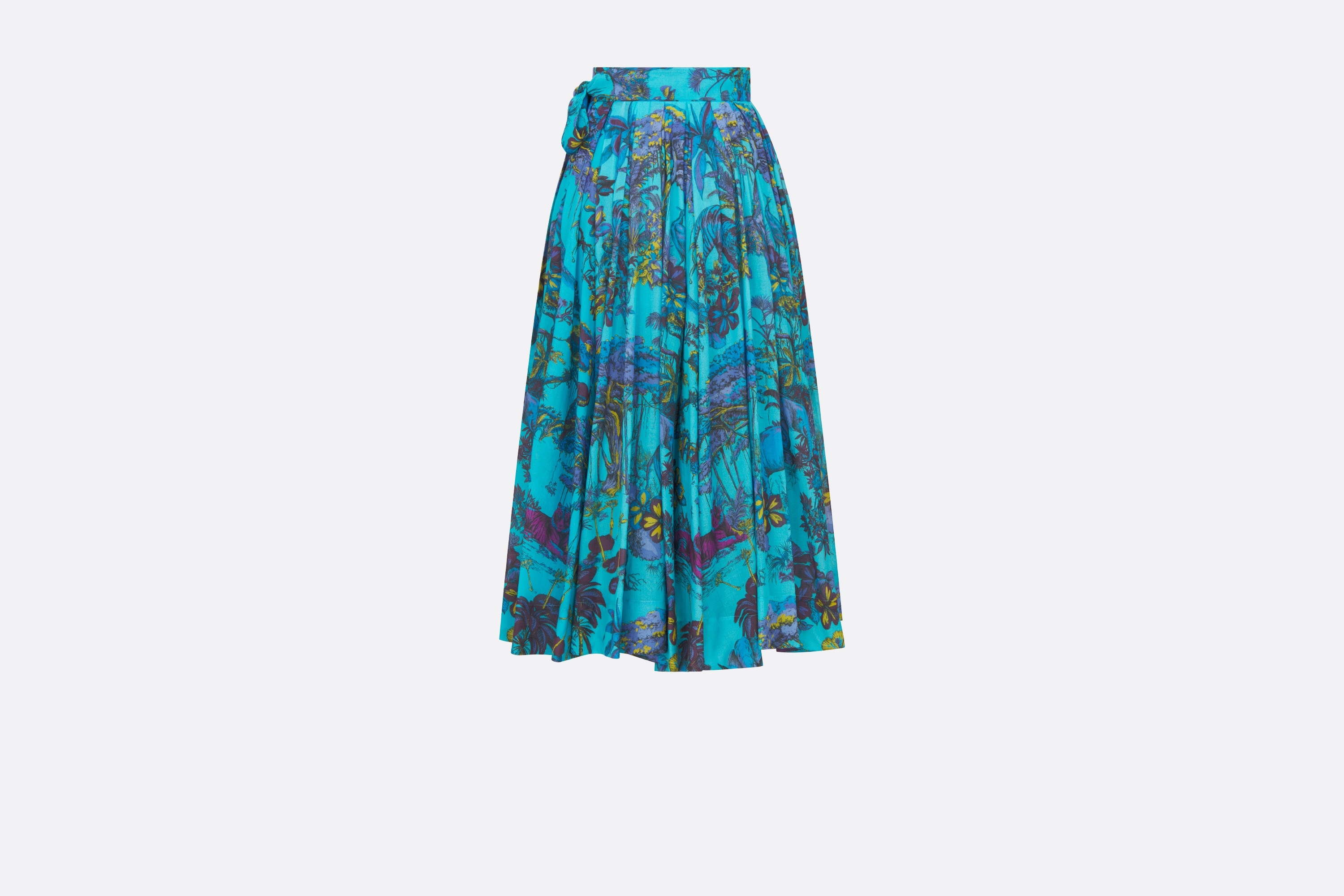Mid-Length Pleated Skirt - 2
