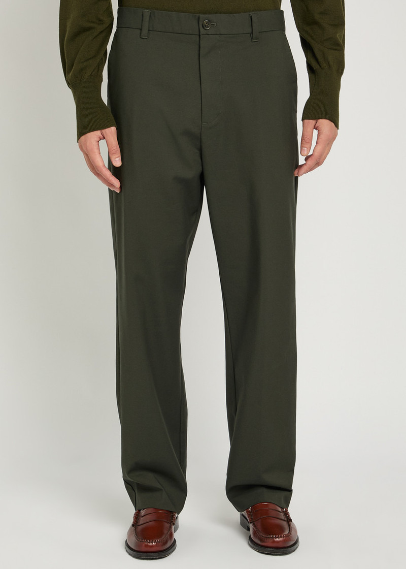 NN07 NN07 Ivan Straight-leg Cotton-blend Trousers outlook