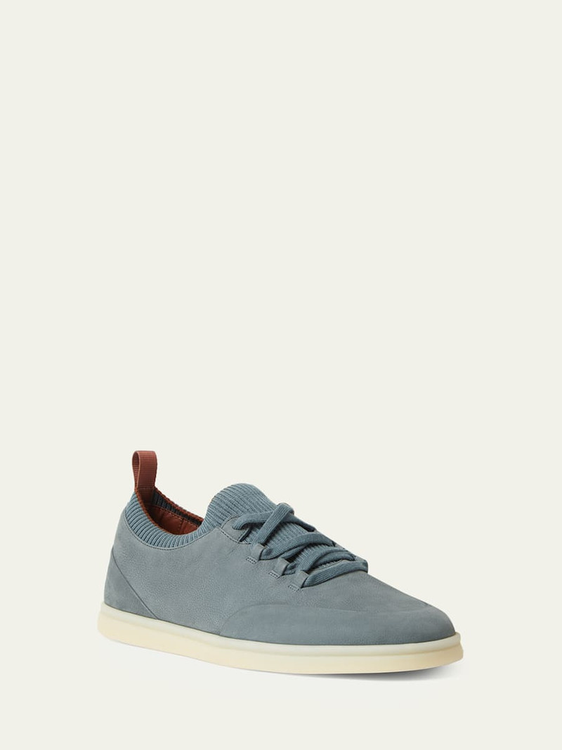 Loro Piana Soho Walk Nubuk Sneakers outlook