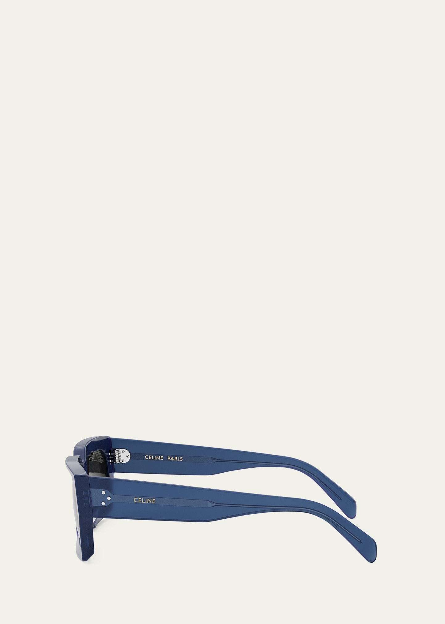 Men's 3-Dot Acetate Rectangle Sunglasses - 3