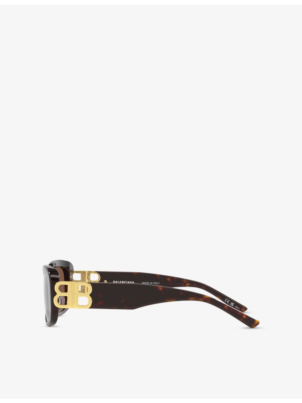 BB0310SK Square-Frame Tortoiseshell Acetate Sunglasses - 3