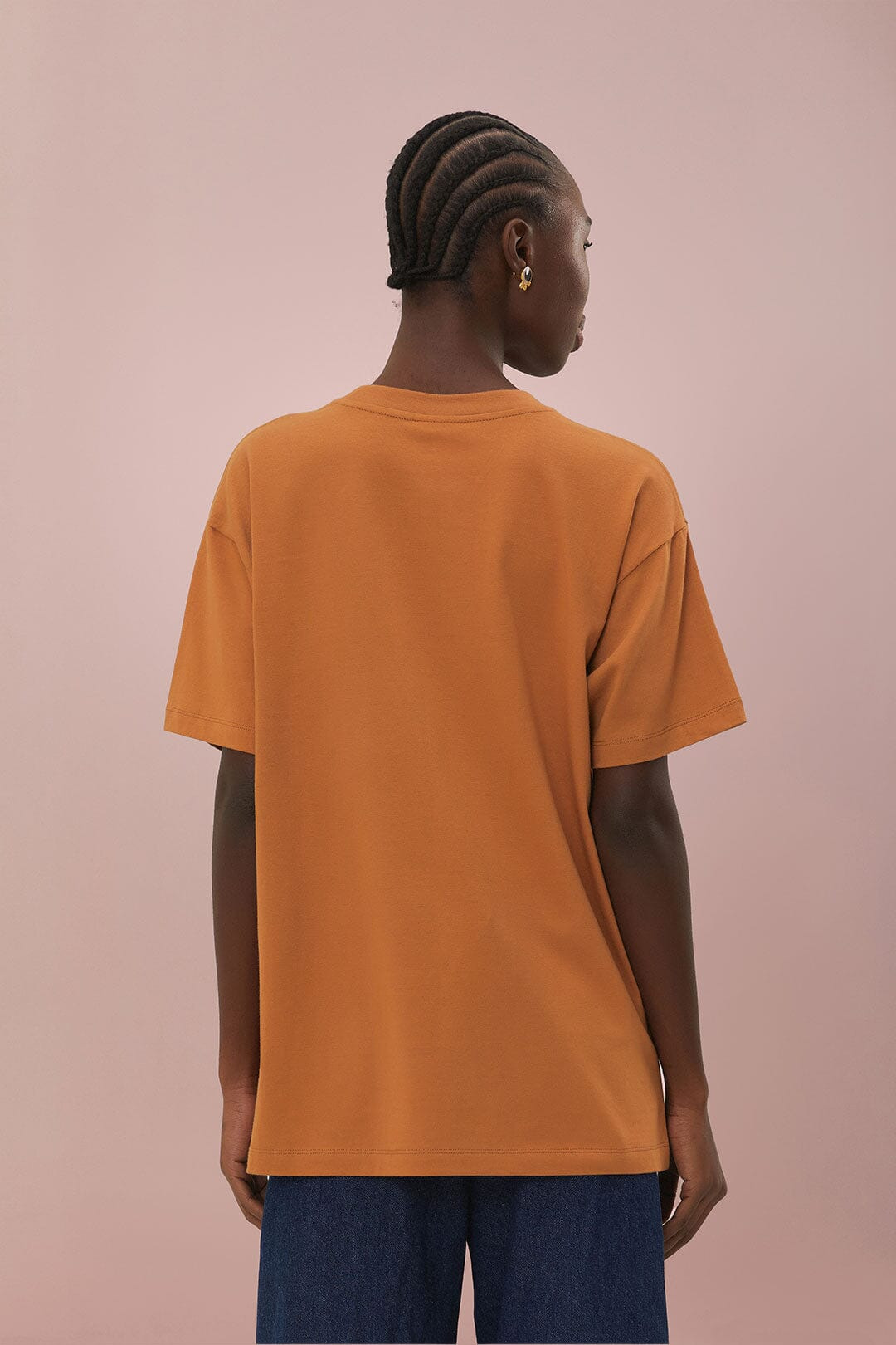 Caramel Rio Organic Cotton Relaxed T-Shirt - 3