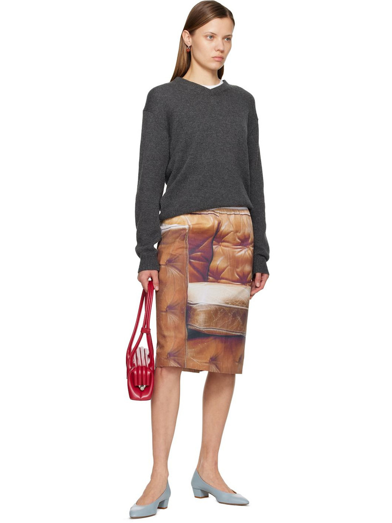 Aeyde Blue Helia Low-Cut Heels outlook