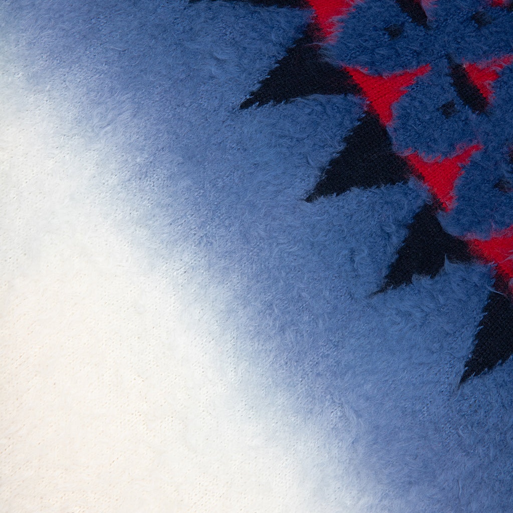 JACQUARD KNIT PULLOVER - NAVY - 5