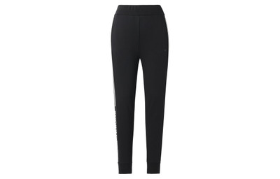 adidas adidas neo Side logo Printing Slim Fit Casual Sports Long Pants Black EI4734 outlook