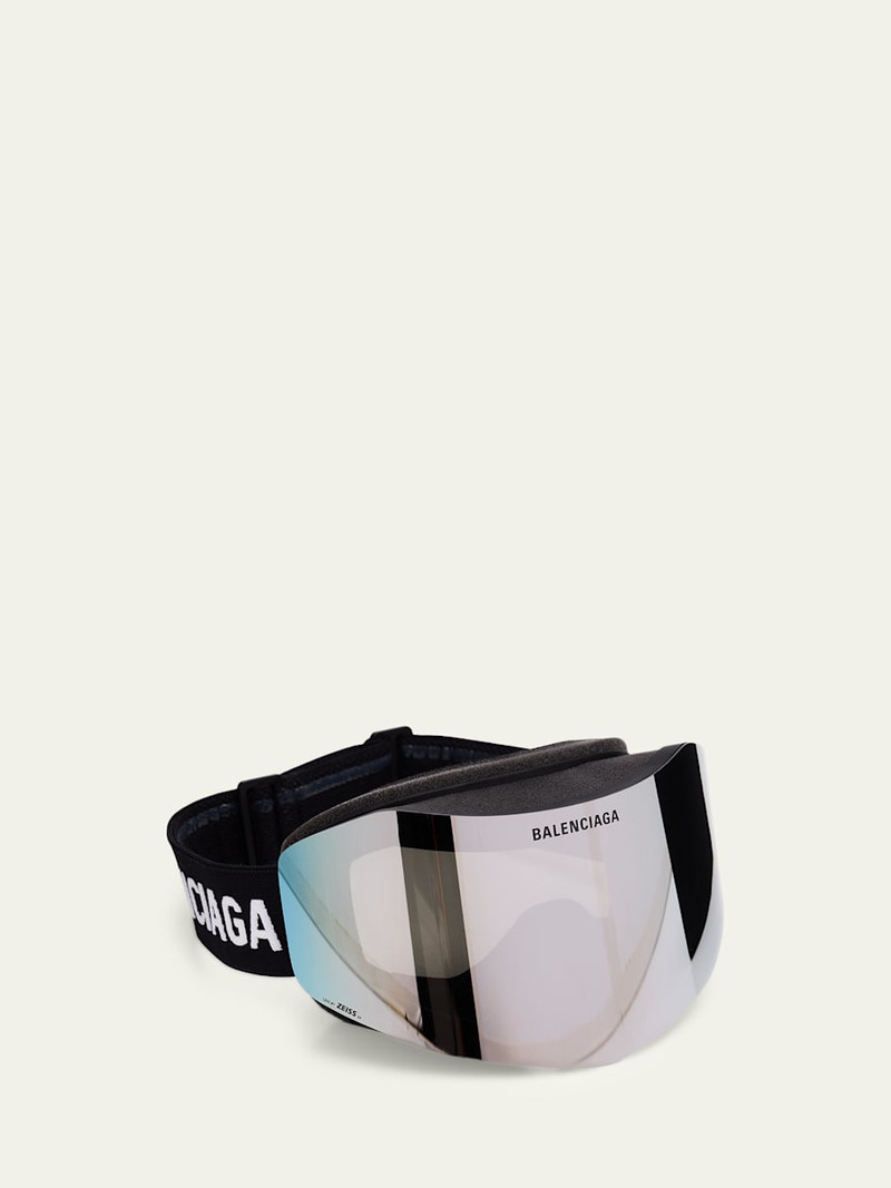 BALENCIAGA Men's Ski Mask 99mm Plastic & Injected Nylon Goggles outlook