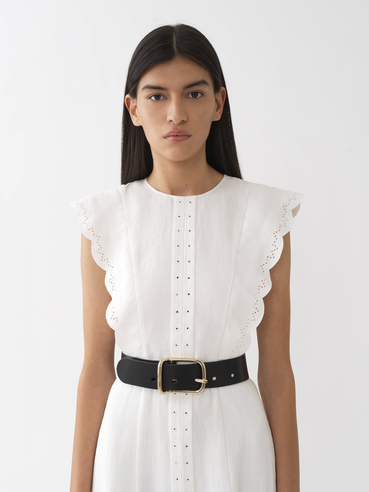 ANKLE-LENGTH FLARED DRESS - 5