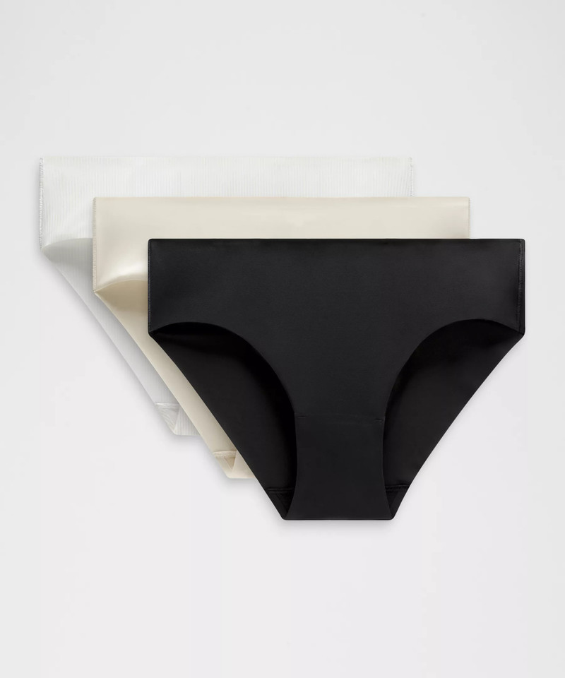 InvisiWear Mid-Rise Bikini Underwear *3 Pack 1