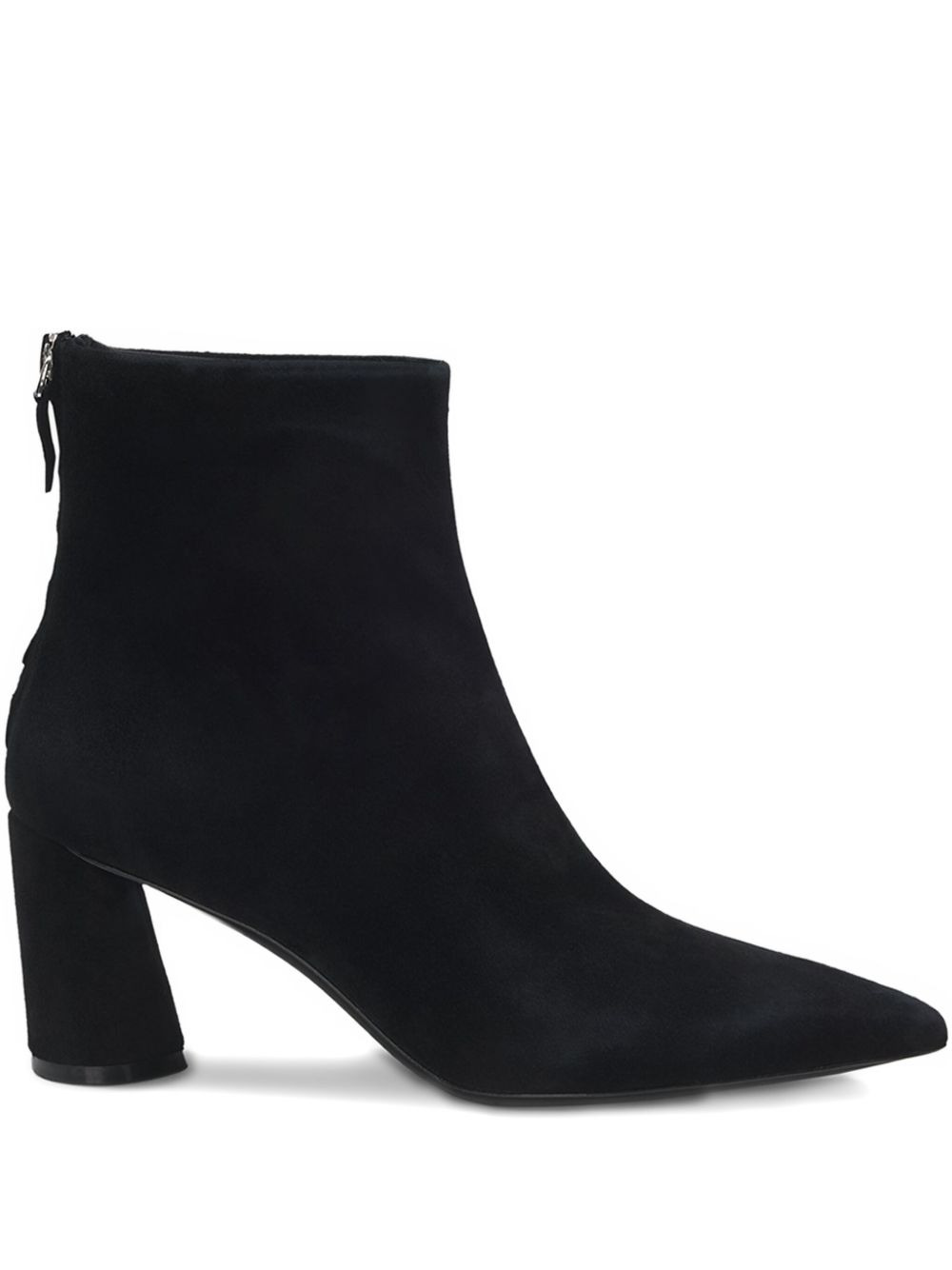 pointed block-heel boots - 1