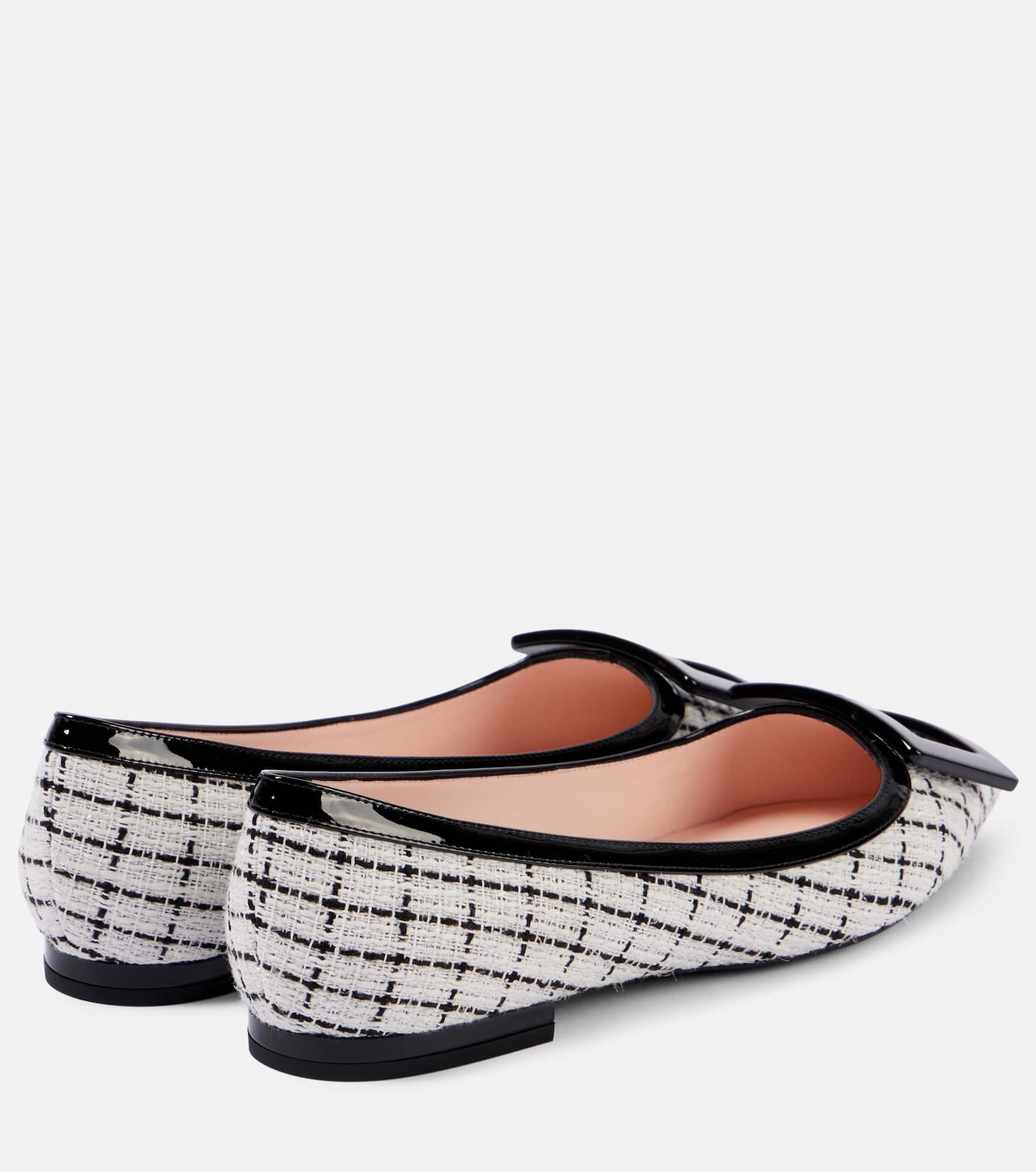 Gommettine bouclé ballet flats - 3