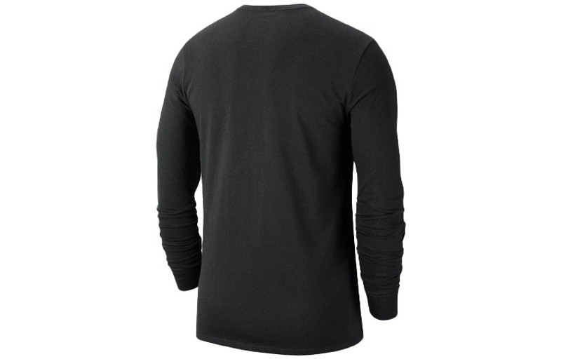 Jordan Air Jordan NBA Courtside Chicago Bulls Round Neck Pullover Long Sleeves Black DA6527-010 outlook