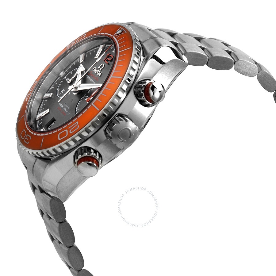 Omega Planet Ocean 600M Seamaster Chronograph Automatic Chronometer Grey Dial Men's Watch 215.30.46. - 2