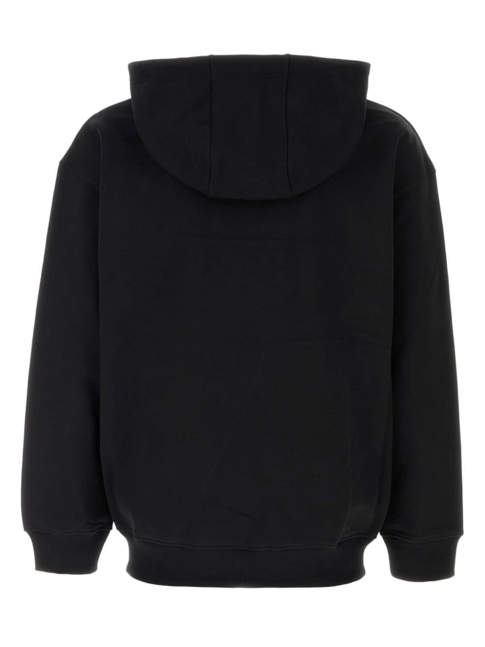 embroidered logo hoodie - 2