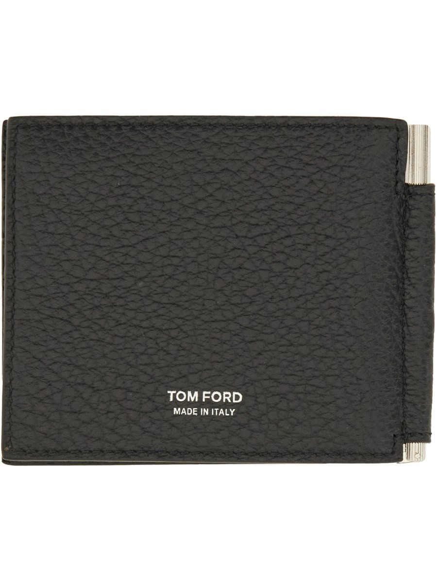 LEATHER WALLET WITH T-BAR MONEY CLIP - 2