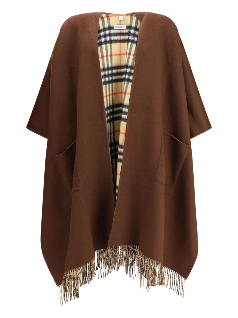 embroidered fringed cape 1