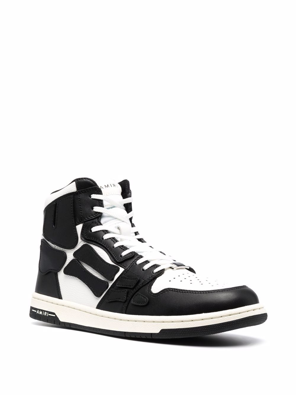 patch-detail high top sneakers - 2