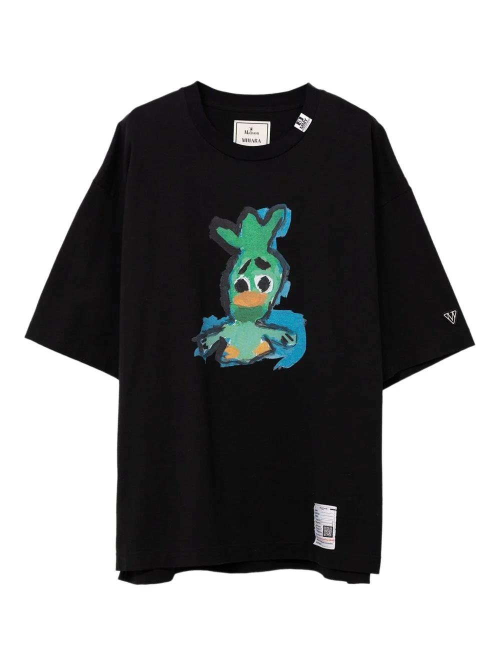 Leon duck-print T-shirt - 1