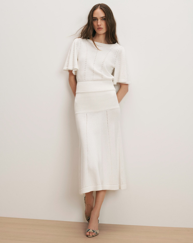 RHENNAN POINTELLE KNIT TOP 6