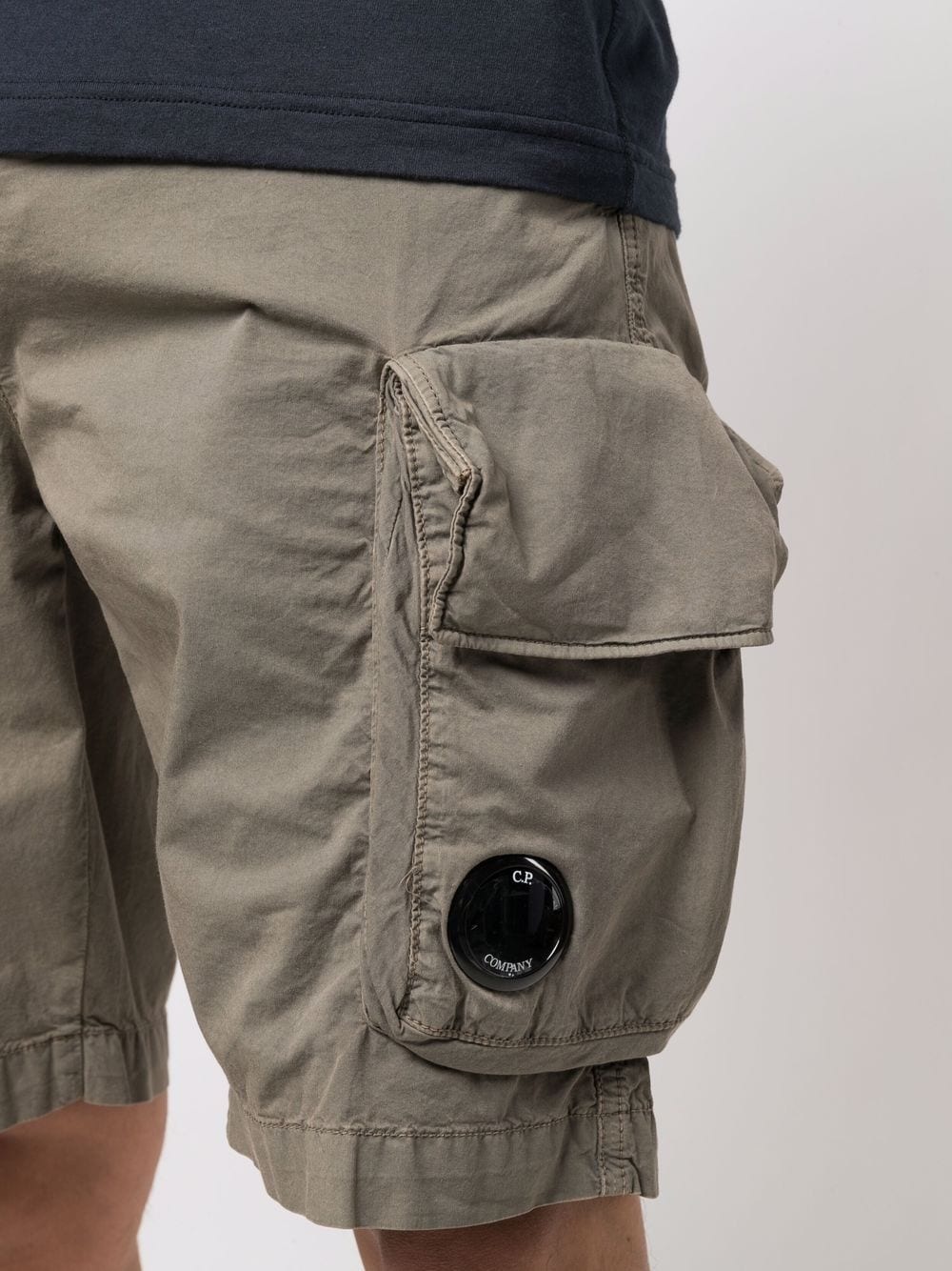 multi-pocket cotton cargo shorts - 5