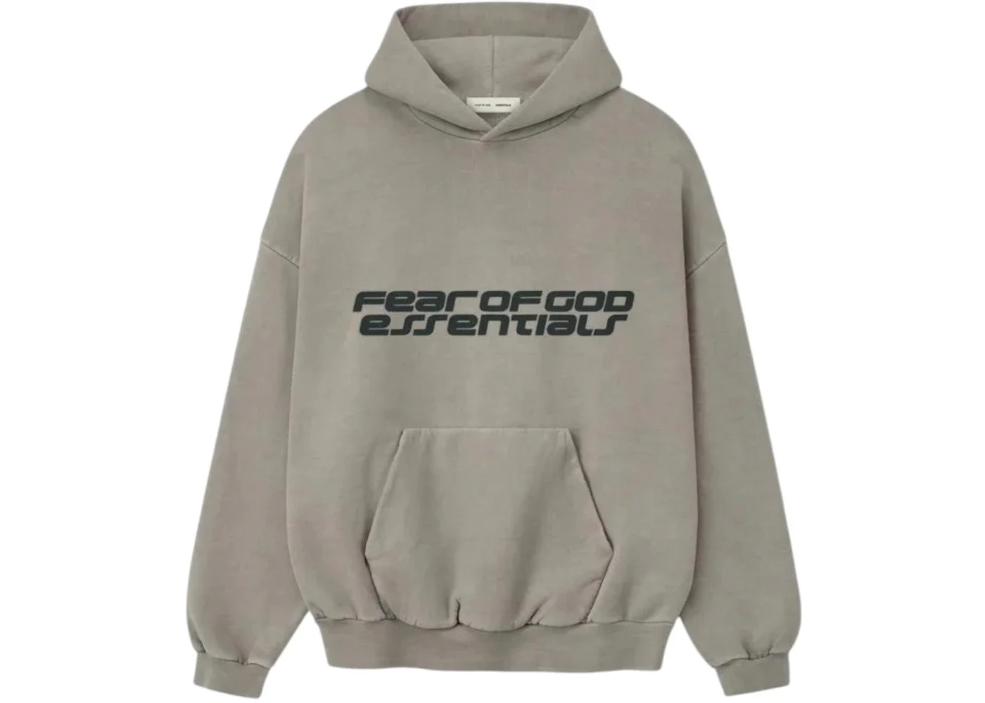 Fear of God Essentials Heavy Fleece 90's Hoodie Smoke Grey - 1